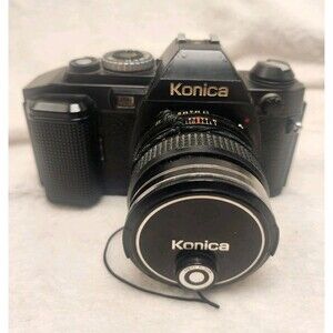 Vintage Konica FC-1 35mm SLR Analog Film Camera Body Parts- Not Tested